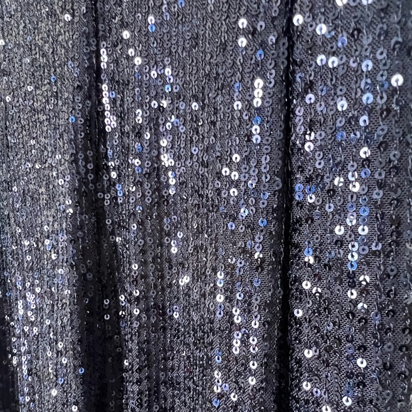 Navy Blue Sequin Jumper - Picture 7 of 13